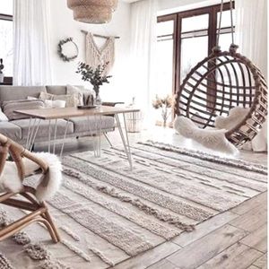 NEVER Used Lorena Canals Airy washable rug 5’7”x 8’